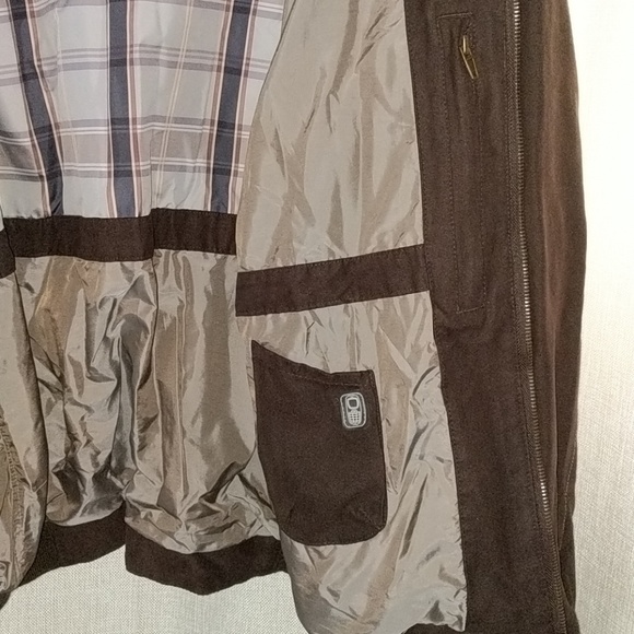 Brand new with out tags mens brown jacket - Picture 3 of 5